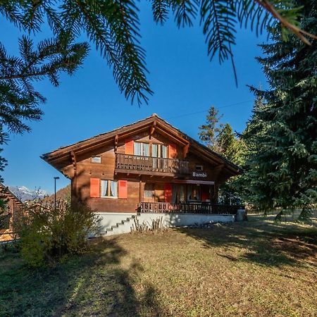 Chalet Bambi "Marchenhaft" Apartman Grächen Kültér fotó