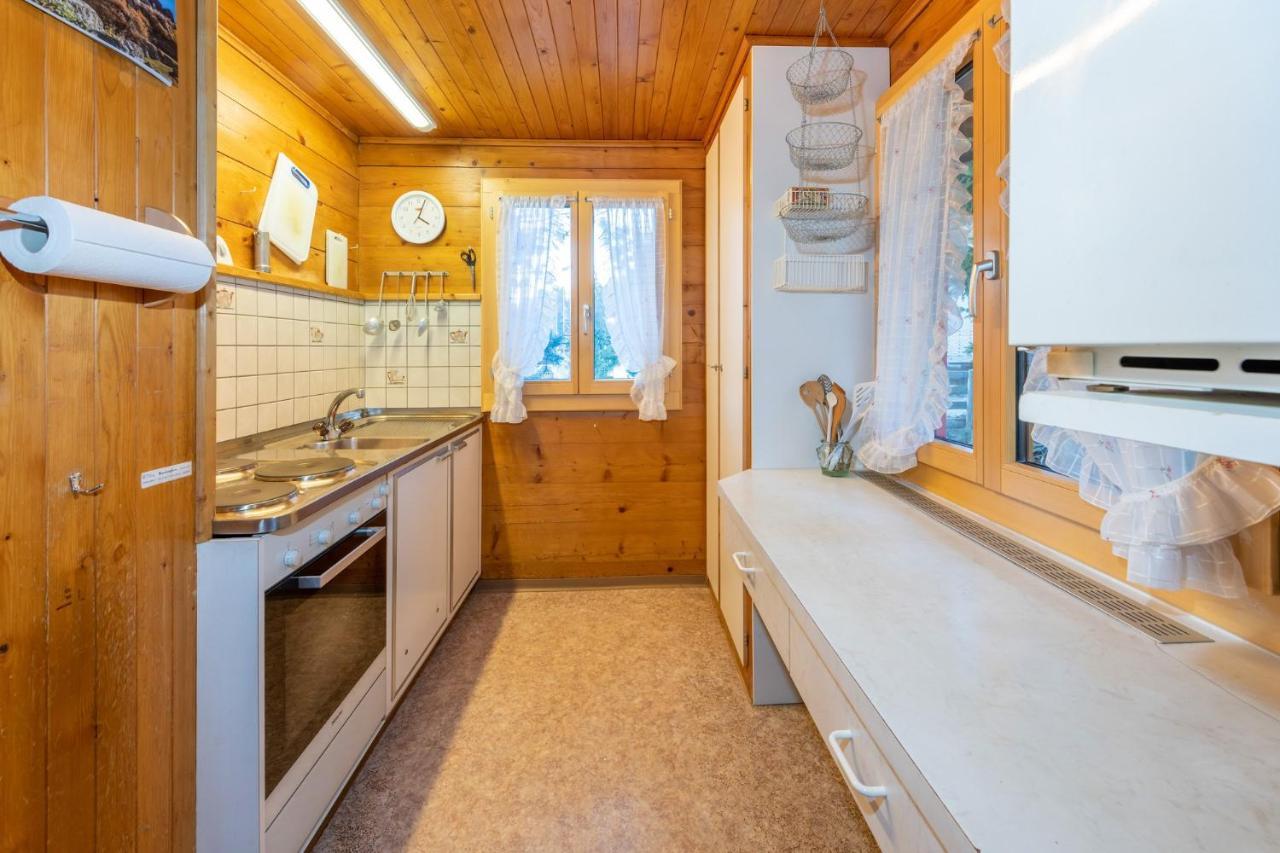 Chalet Bambi "Marchenhaft" Apartman Grächen Kültér fotó