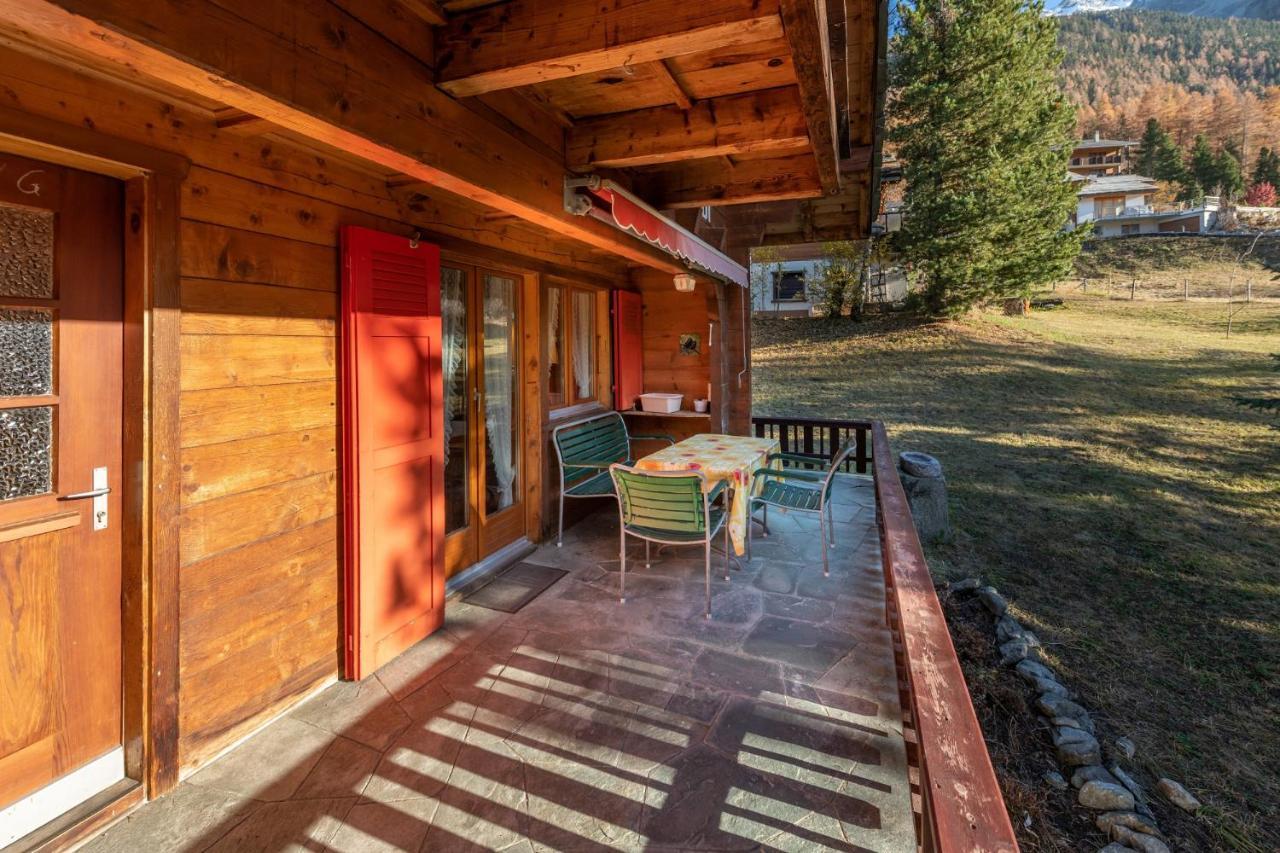 Chalet Bambi "Marchenhaft" Apartman Grächen Kültér fotó